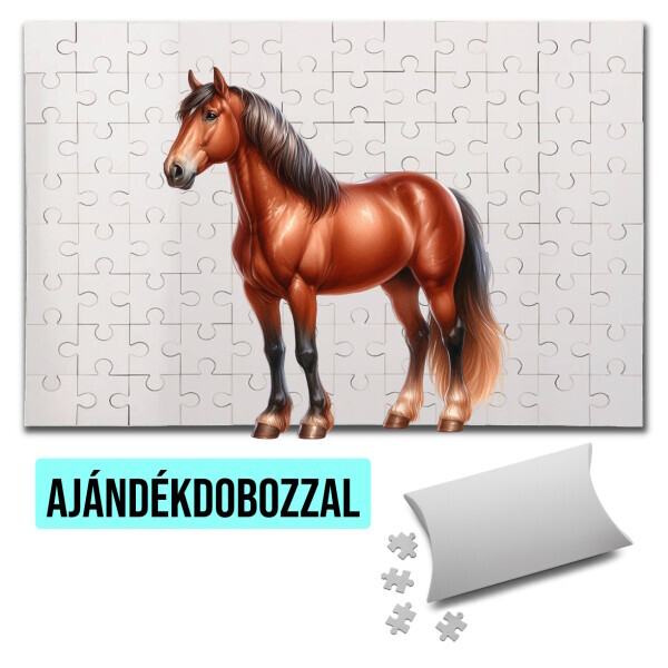 Puzzle - kirakó ajándékdobozzal