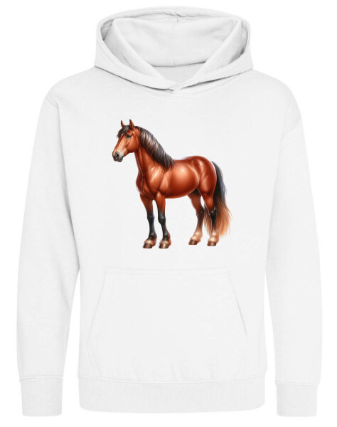 Kapucnis belebújós gyerek pulóver