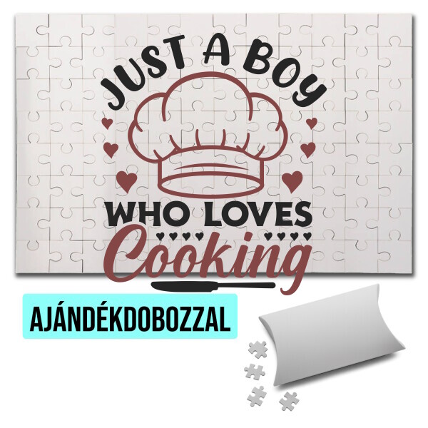 Puzzle - kirakó ajándékdobozzal