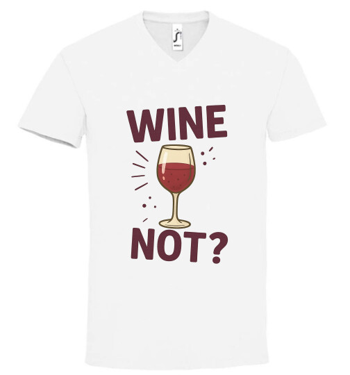 Unisex V nyakú póló