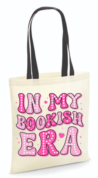 Vászontáska - színes fülű 