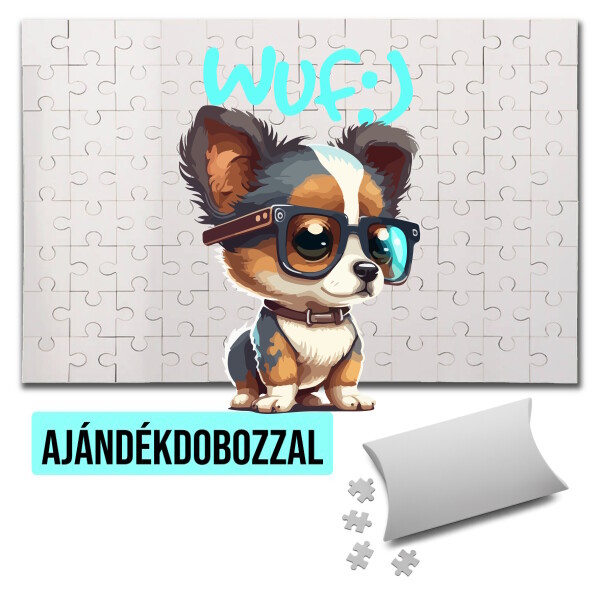 Puzzle - kirakó ajándékdobozzal