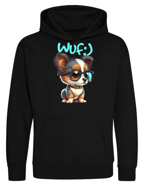 Kapucnis belebújós gyerek pulóver