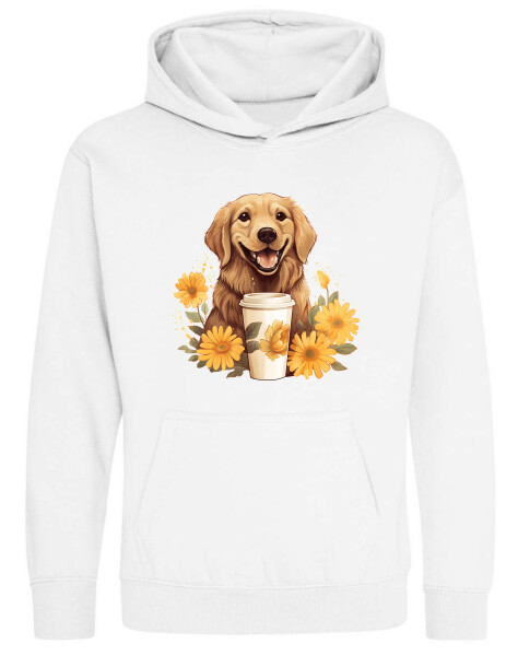 Kapucnis belebújós gyerek pulóver