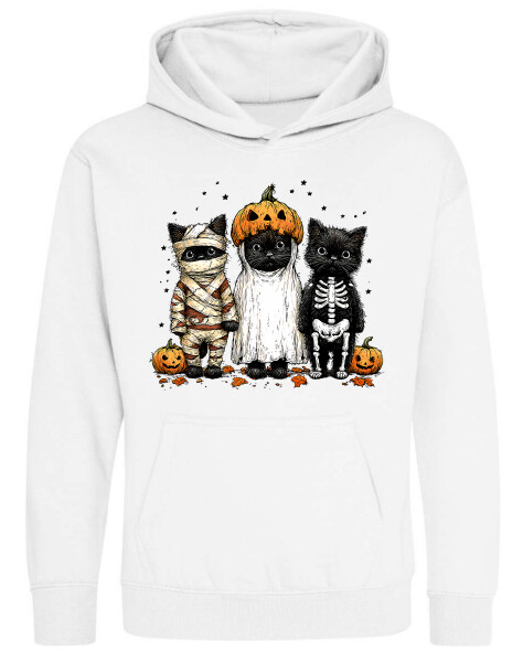 Kapucnis belebújós gyerek pulóver