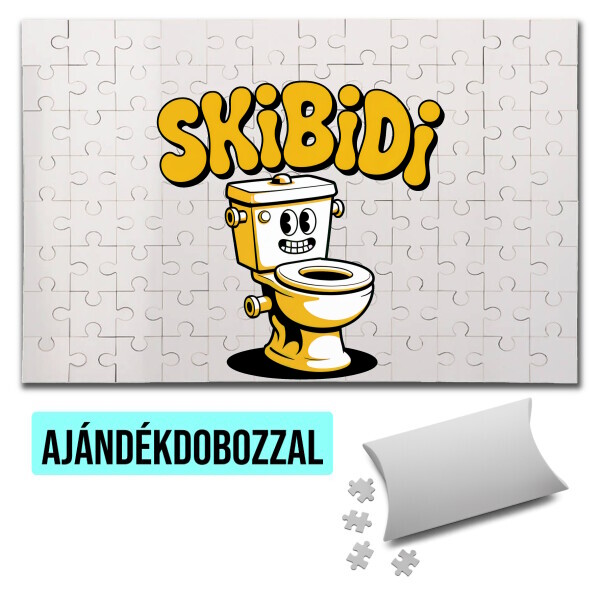 Puzzle - kirakó ajándékdobozzal