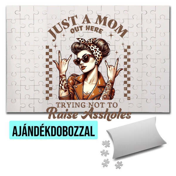 Puzzle - kirakó ajándékdobozzal