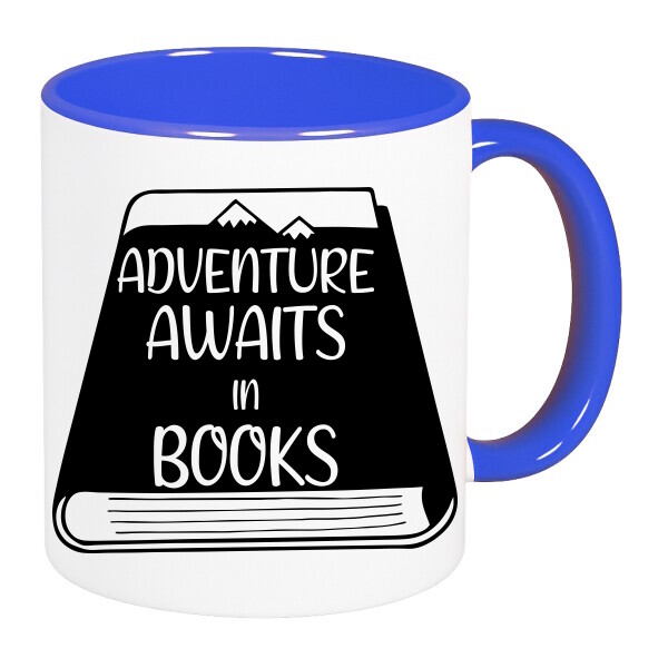 Színes fülű és belsejű bögre