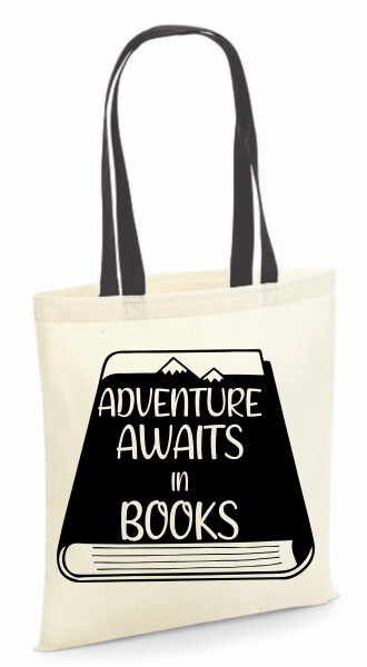 Vászontáska - színes fülű 