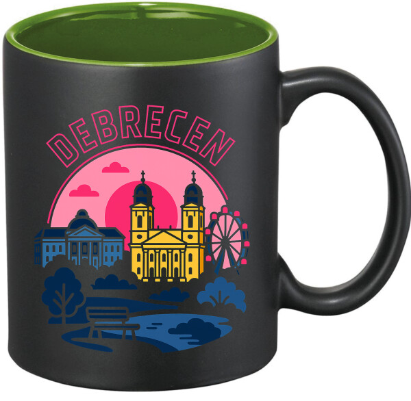 Hőre változó bögre - színes belső