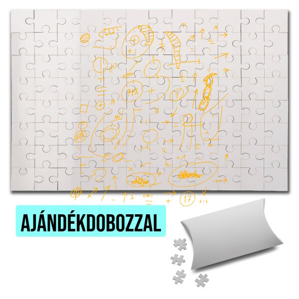 Puzzle - kirakó ajándékdobozzal