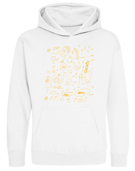 Kapucnis belebújós gyerek pulóver