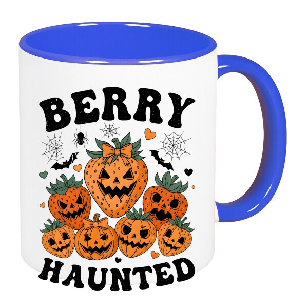 Színes fülű és belsejű bögre