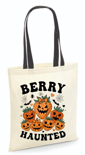 Vászontáska - színes fülű 