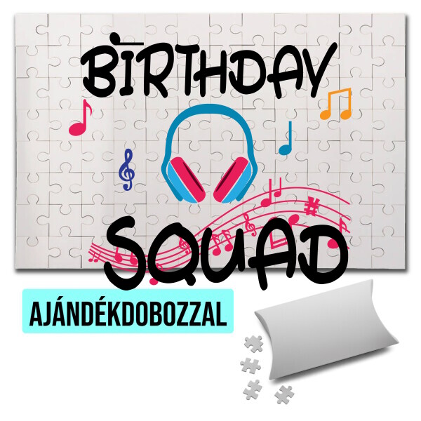 Puzzle - kirakó ajándékdobozzal