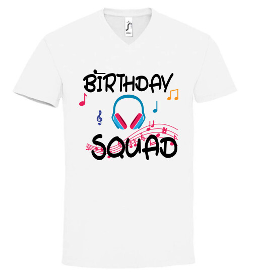 Unisex V nyakú póló