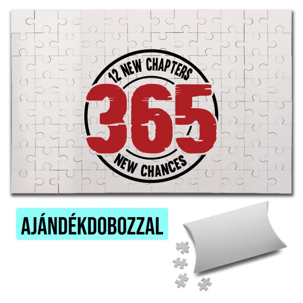 Puzzle - kirakó ajándékdobozzal