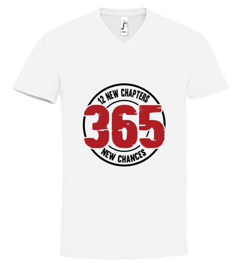 Unisex V nyakú póló