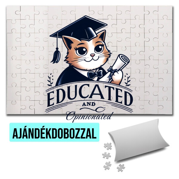 Puzzle - kirakó ajándékdobozzal