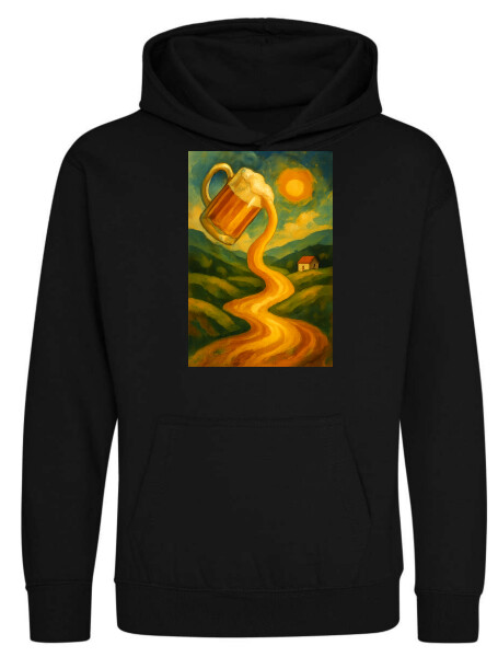 Kapucnis belebújós gyerek pulóver