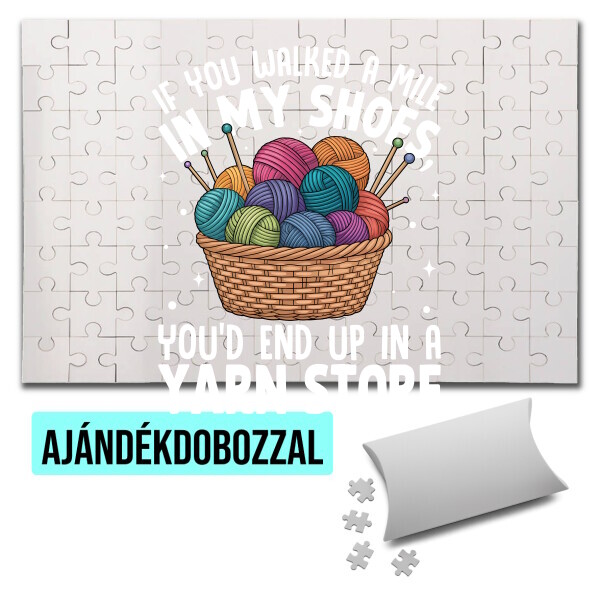Puzzle - kirakó ajándékdobozzal