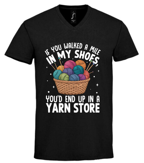 Unisex V nyakú póló