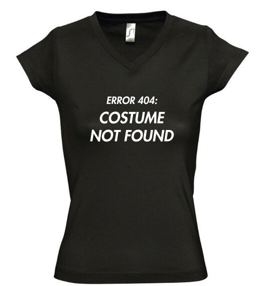 Női V nyakú póló