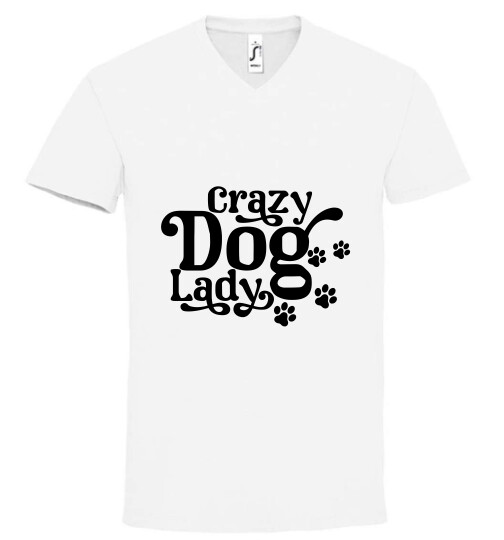 Unisex V nyakú póló