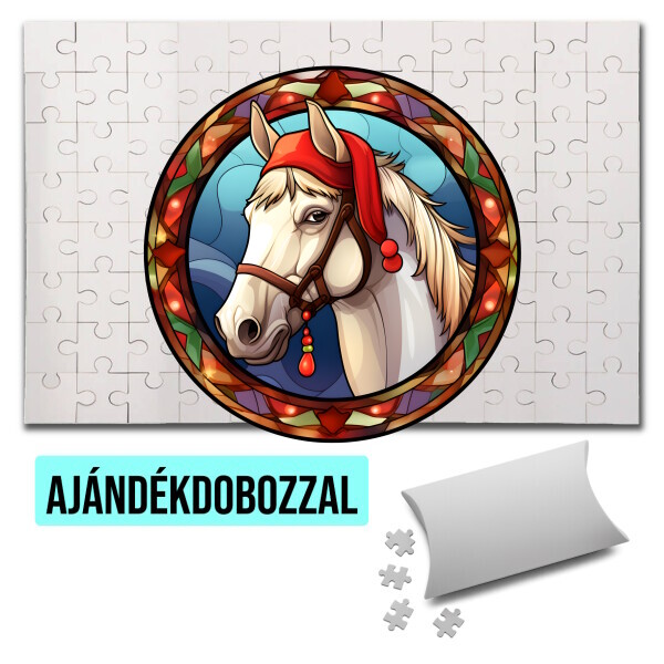 Puzzle - kirakó ajándékdobozzal