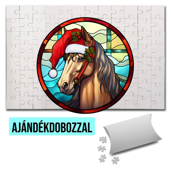Puzzle - kirakó ajándékdobozzal
