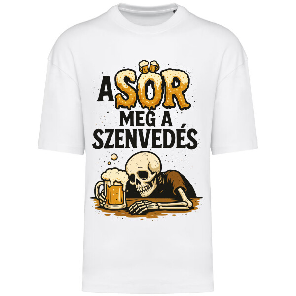 Prémium oversized unisex póló