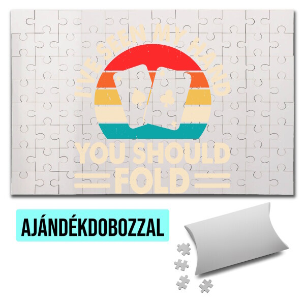 Puzzle - kirakó ajándékdobozzal