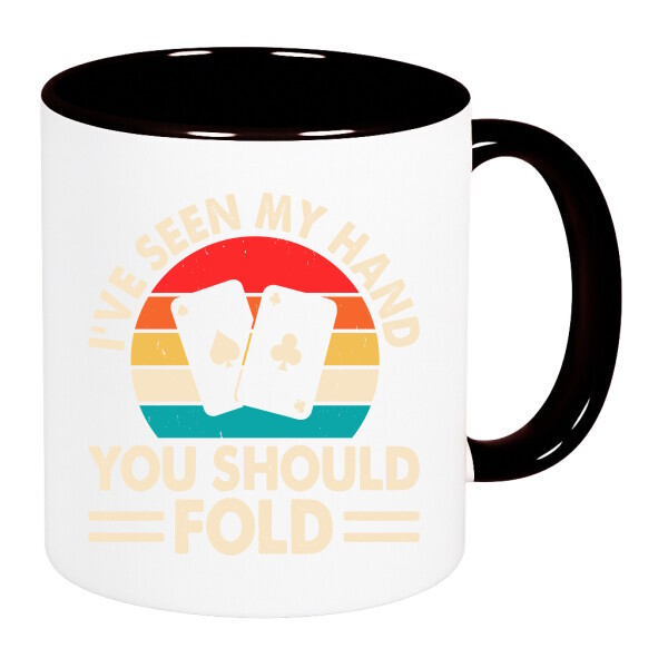 Színes fülű és belsejű bögre