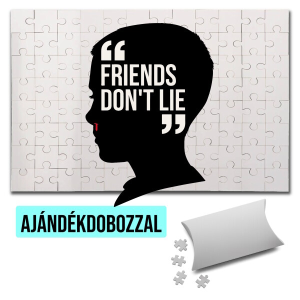 Puzzle - kirakó ajándékdobozzal