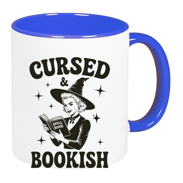 Színes fülű és belsejű bögre