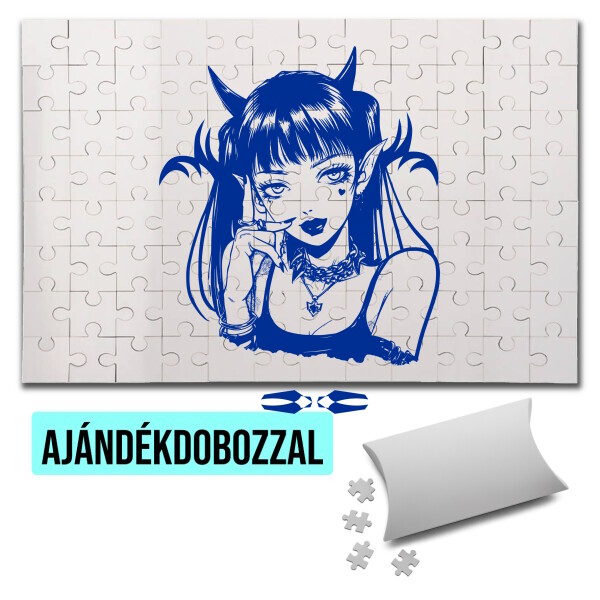 Puzzle - kirakó ajándékdobozzal