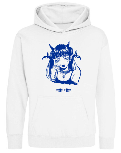 Kapucnis belebújós gyerek pulóver