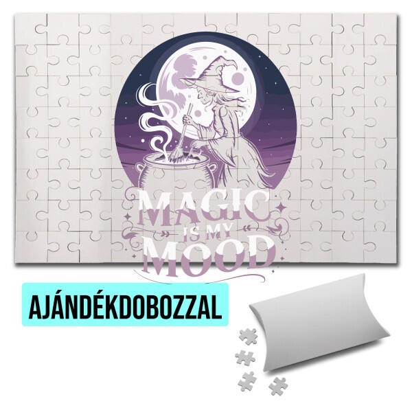 Puzzle - kirakó ajándékdobozzal