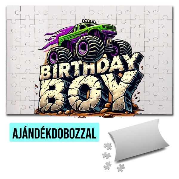 Puzzle - kirakó ajándékdobozzal