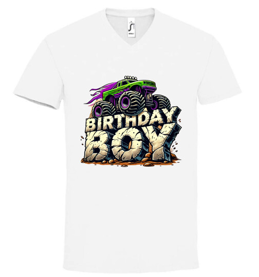 Unisex V nyakú póló