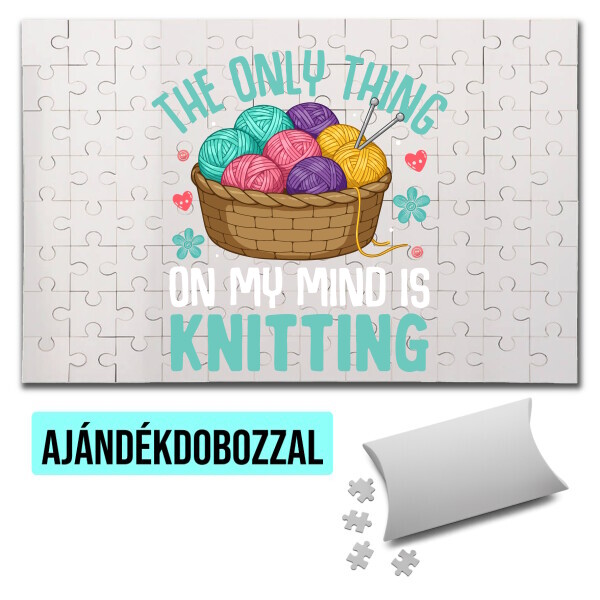 Puzzle - kirakó ajándékdobozzal