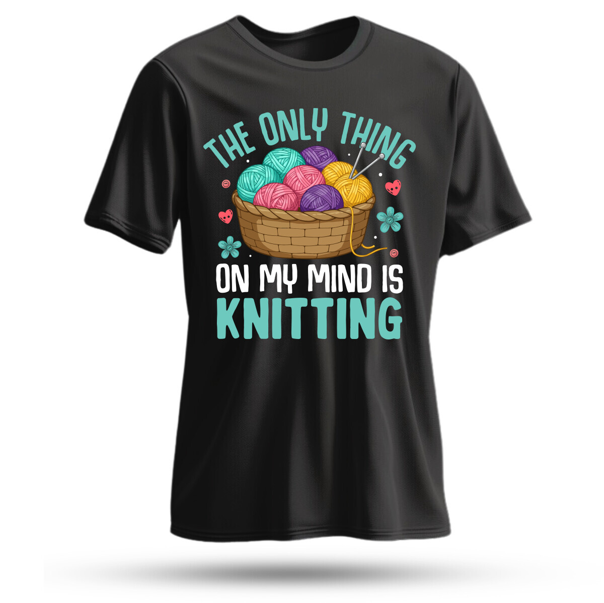 The only thing on my mind is knitting