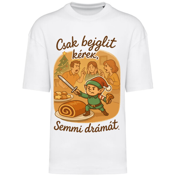 Prémium oversized unisex póló