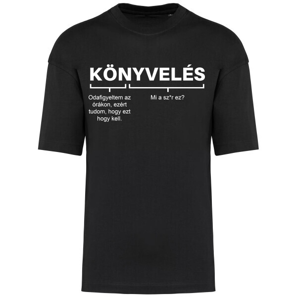 Prémium oversized unisex póló