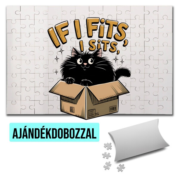 Puzzle - kirakó ajándékdobozzal