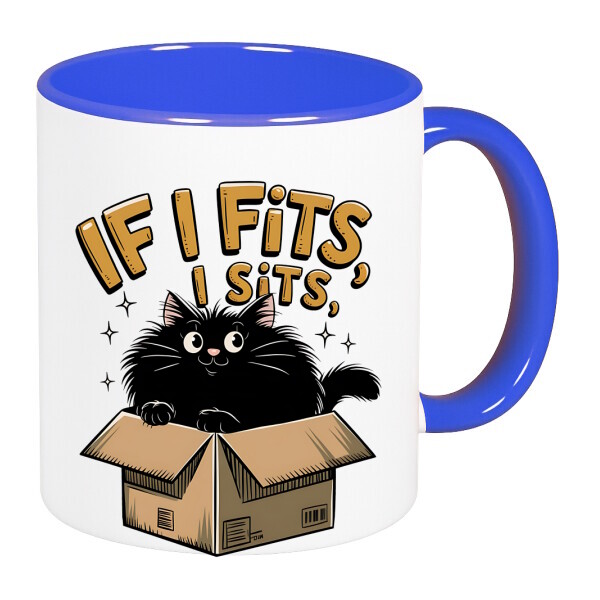 Színes fülű és belsejű bögre