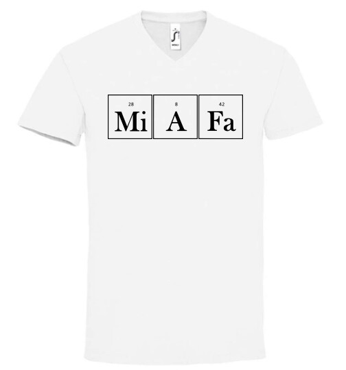 Unisex V nyakú póló