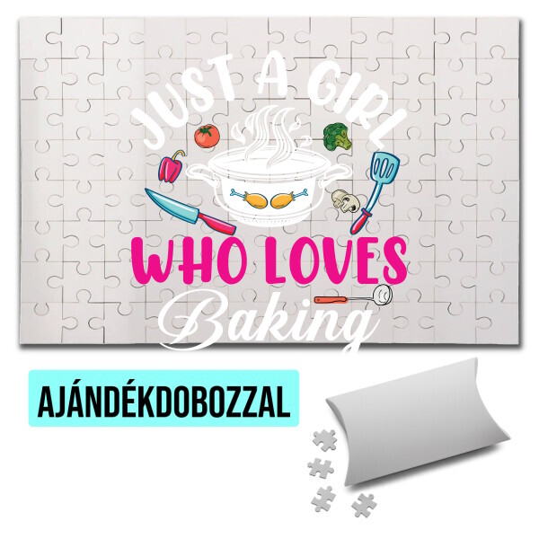 Puzzle - kirakó ajándékdobozzal