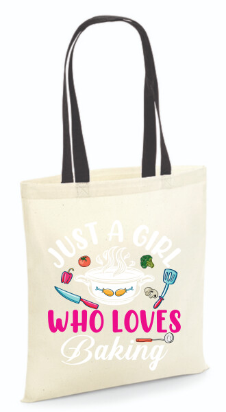 Vászontáska - színes fülű 