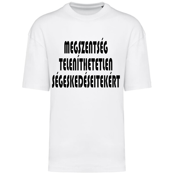 Prémium oversized unisex póló